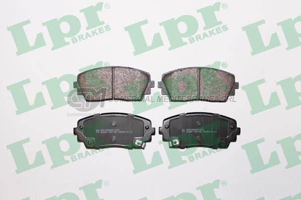 PASTILLA DE FRENO LPR KIA PICANTO 13/.. DEL.