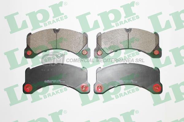 PASTILLA DE FRENO LPR PORSCHE CAYENNE 11/.. DEL.