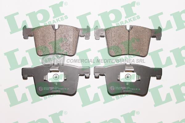 PASTILLA DE FRENO LPR BMW SERIE 1 08-12 / SERIE 3 01-13 / 4 07-13 / X3 04-11 DEL.