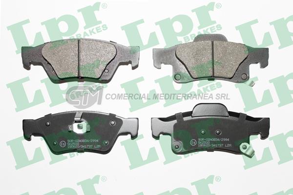 PASTILLA DE FRENO LPR JEEP GRAND CHEROKEE IV 11/.. TRAS.