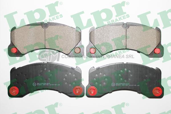 PASTILLA DE FRENO LPR PORSCHE PANAMERA 09/11 VW TOUAREG 10/11 DEL.