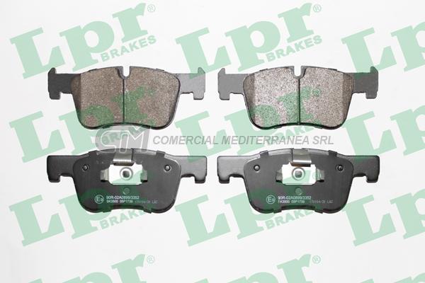 PASTILLA DE FRENO LPR BMW SERIE 1 / SERIE 3 11/.. DEL.
