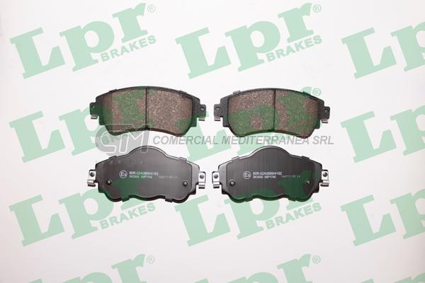PASTILLA DE FRENO LPR CITROEN C4-DS4 11/.. DEL.