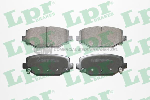 PASTILLA DE FRENO LPR GRAND CARAVAN VOYAGER JOURNEY FIAT FREEMONT 08 TRAS.