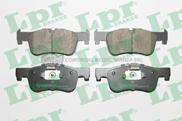 PASTILLA DE FRENO LPR BMW SERIE 1 10-12 DEL.