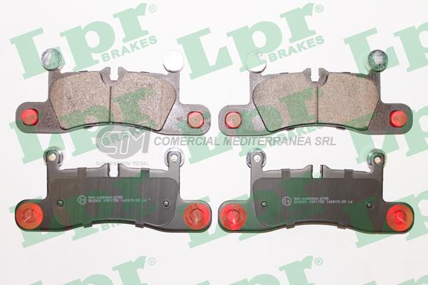 PASTILLA DE FRENO LPR PORSCHE CAYENNE / VW TOUAREG 10/.. TRAS.