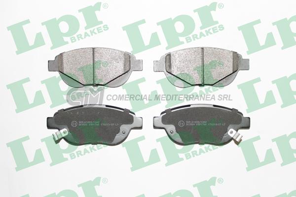 PASTILLA DE FRENO LPR FIAT 500L 1.4N  DEL.