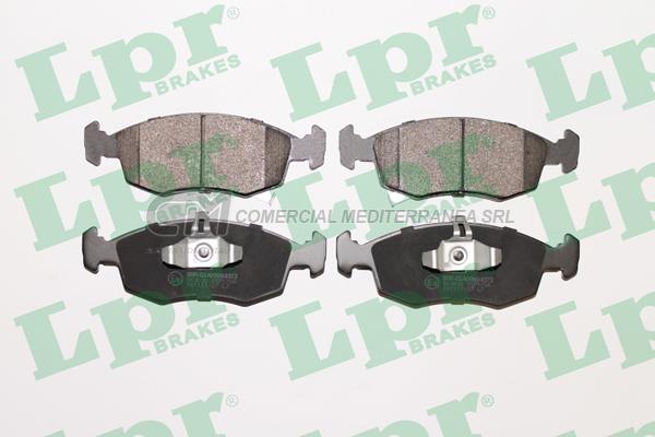 PASTILLA DE FRENO LPR FIAT 500L 1.4N  DEL.