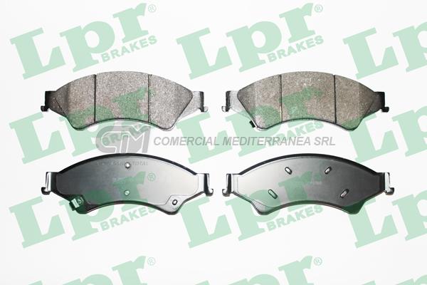 PASTILLA DE FRENO LPR FORD RANGER 12/.. DEL.