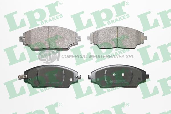 PASTILLA DE FRENO LPR CHEVROLET SONIC 11/.. DEL.