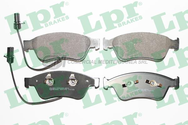 PASTILLA DE FRENO LPR AUDI A8 03 > 06 DEL.