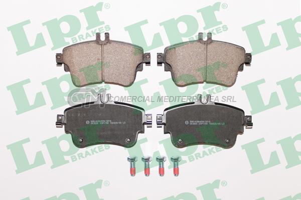 PASTILLA DE FRENO LPR MERCEDES BENZ CLASE A CLASE B 12/.. SIN SENSOR DEL.