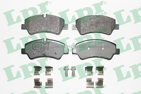 PASTILLA DE FRENO LPR FORD TRANSIT  TRAS.