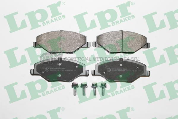 PASTILLA DE FRENO LPR VOLKSWAGEN POLO 16/ DEL.