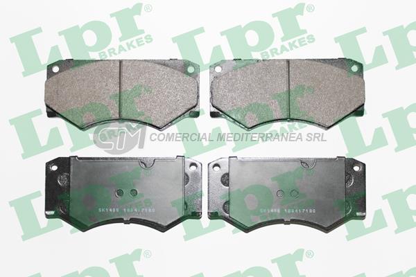 PASTILLA DE FRENO LPR M.BENZ. 230-280-L-207/ MAQ. VIALES-AGRICOLAS.  DEL.
