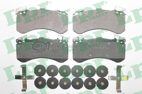 PASTILLA DE FRENO LPR AUDI A6 A7 A8 11/ DEL.