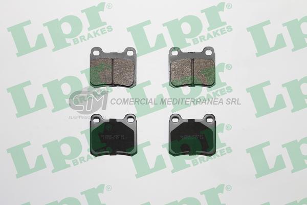 PASTILLA DE FRENO LPR MERCEDES BENZ 190E 82/94 GRUESA TRAS.