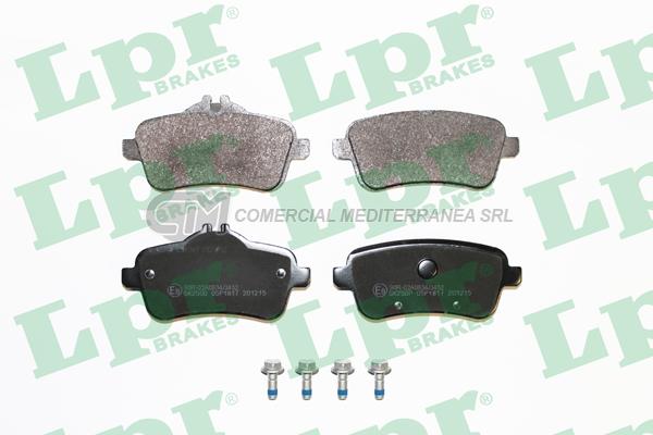 PASTILLA DE FRENO LPR M.BENZ CLASE SLK 55 AMG 12/.. CLASE GLS 350 400 450 TRAS.