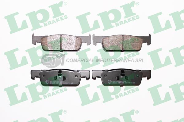 PASTILLA DE FRENO LPR DACIA LOGAN II 12/.. DEL.