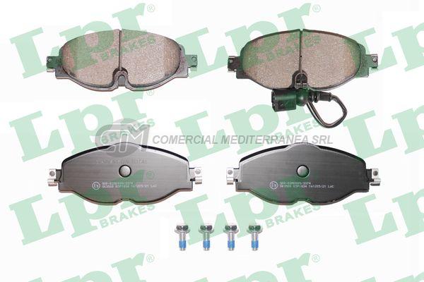 PASTILLA DE FRENO LPR AUDI A3 12/ VOLKSWAGEN GOLF 12/ TAOS 1.4 250 TSI DEL.