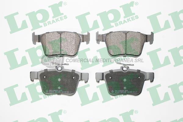PASTILLA DE FRENO LPR AUDI A3 12/ VOLKSWAGEN GOLF 12/ TAOS 1.4 250 TSI TRAS.