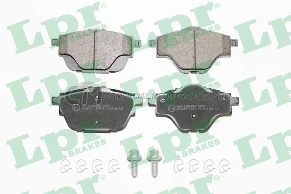 PASTILLA DE FRENO LPR CITROEN C4 GRAND PICASSO - C5 AIRCROSS 1.6 THP TRAS.