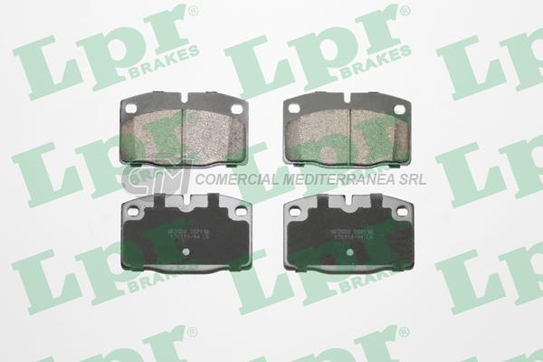 PASTILLA DE FRENO LPR CHEVRO CORSA-KADETT-VECTRA- 79/89  DEL.