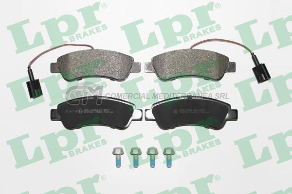 PASTILLA DE FRENO LPR FIAT DUCATO 2014> CON SENSOR TRAS.