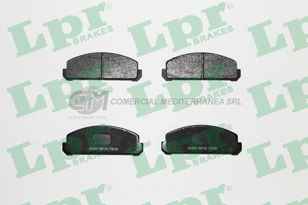 PASTILLA DE FRENO LPR MITSUBISHI COLT 72/79 DEL.