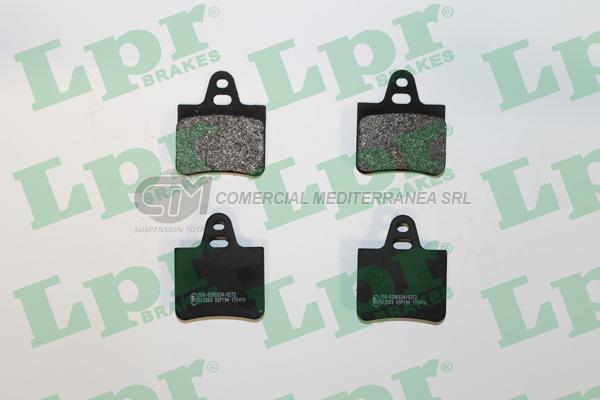 PASTILLA DE FRENO LPR CITROEN BX (TODOS) / GSX 2400 79/96 TRAS.