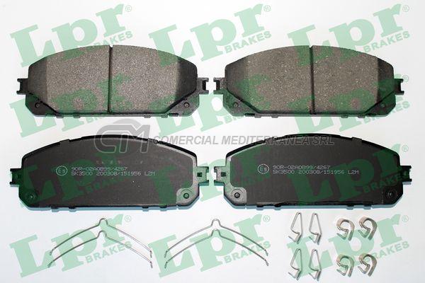 PASTILLA DE FRENO LPR JEEP CHEROKEE V 2.0 - 2.2 - 3.2V6 2013/.. DEL.
