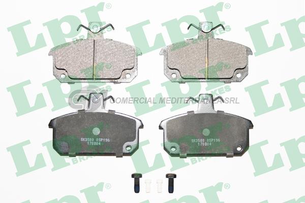 PASTILLA DE FRENO LPR RENAULT 12-18 JUNIOR  DEL.