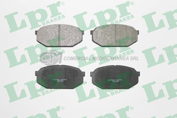 PASTILLA DE FRENO LPR TOYOTA PICK UP/MITSUBISHI SAPPORO 82/94 DEL.