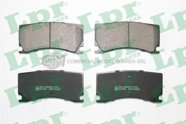 PASTILLA DE FRENO LPR PEUGEOT 308 II 1.6 GTI 15/.. / RCZ 1.6 THP 13/15 DEL.