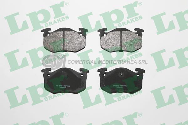 PASTILLA DE FRENO LPR PEUGEOT 306 / RENAULT LAGUNA-MEGANE-SAFRANE DEL.