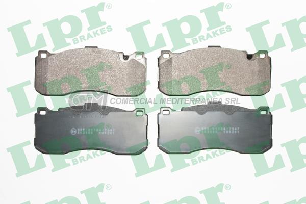 PASTILLA DE FRENO LPR BMW SERIE 1 3.0 07/.. DEL.