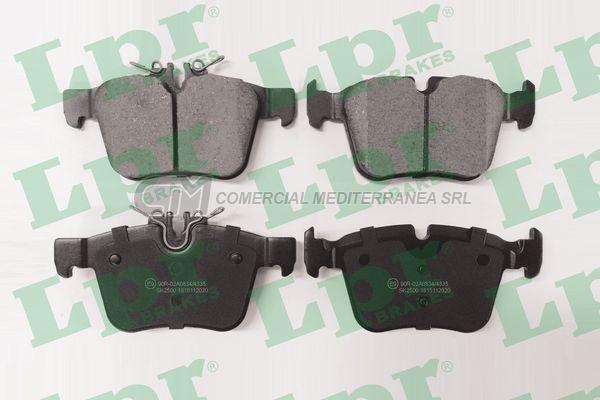 PASTILLA DE FRENO LPR MERCEDES BENZ: CLASE C 200 - C 250 - C 300 - C 400 TRAS.