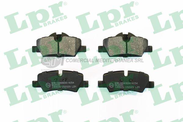 PASTILLA DE FRENO LPR MINI COOPER S 13/.. CONVERTIBLE 14/  TRAS.