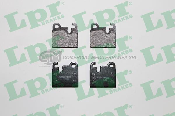 PASTILLA DE FRENO LPR BMW 2500-3300 SERIE 5 525-535 SERIE6 625-635 TRAS.