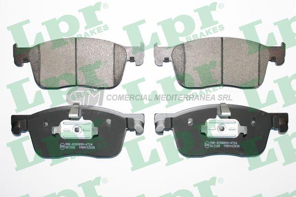 PASTILLA DE FRENO LPR JUMPY 1.6 HDI / PEUGEOT EXPERT 1.6 HDI 04/16/.. DEL.