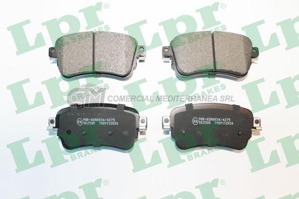 PASTILLA DE FRENO LPR CITROEN JUMPY 1.6 HDI / PEUGEOT EXPERT 1.6 17/.. TRAS.
