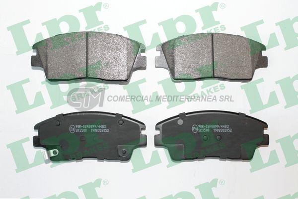 PASTILLA DE FRENO LPR HYUNDAI TUCSON 1.6 T 4X4 17/.. SPORTAGE 2.0 17/.. DEL.
