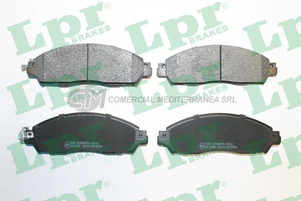 PASTILLA DE FRENO LPR NISSAN FRONTIER NP300 2014 > DEL.