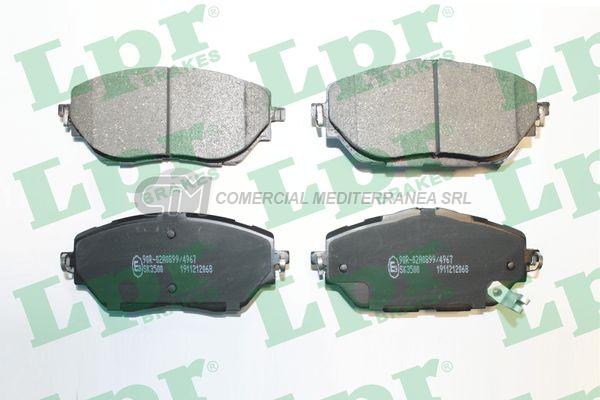 PASTILLA DE FRENO LPR TOYOTA C-HR HYBRIDO 16/.. DEL.