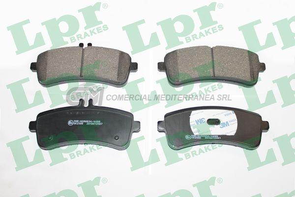 PASTILLA DE FRENO LPR MERCEDES BENZ CLASE C 63 AMG TRAS.