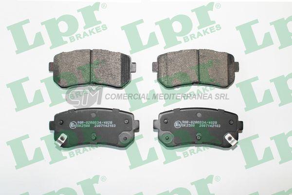 PASTILLA DE FRENO LPR HYUNDAI TUCSON SPORTGE 2.0 15/.. PICANTO 11/17 TRAS.
