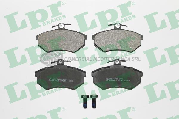 PASTILLA DE FRENO LPR AUDI 81-90/ VOLKS. GOLF-PASSAT-VARIANT/SEAT 72/99 DEL.