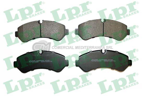 PASTILLA DE FRENO LPR MERCEDES BENZ SPRINTER 516 CDI TRAS.