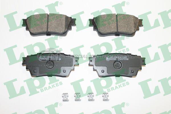 PASTILLA DE FRENO LPR MITSUBISHI OUTLANDER 2014 -> TRAS.