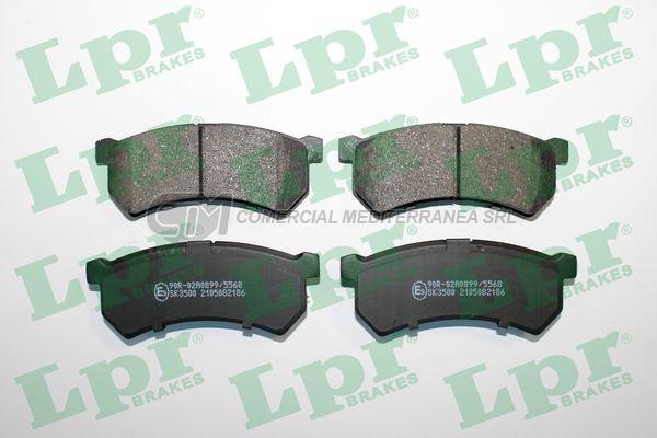 PASTILLA DE FRENO LPR RENAULT KWID 1.0 2017/.. DEL.